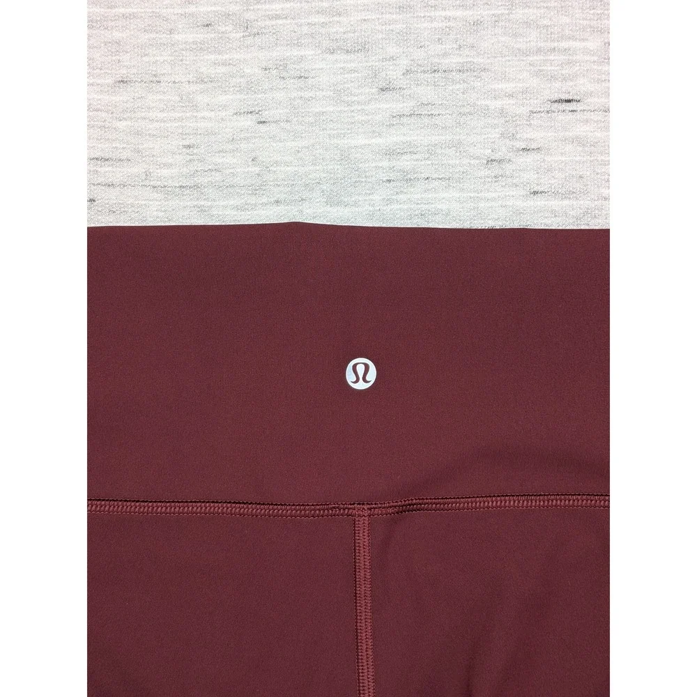 Lululemon Wunder Under Hight Rise Tight Womens 12 Luxtreme Yoga Gym Athletic 25" - Picture 9 of 10